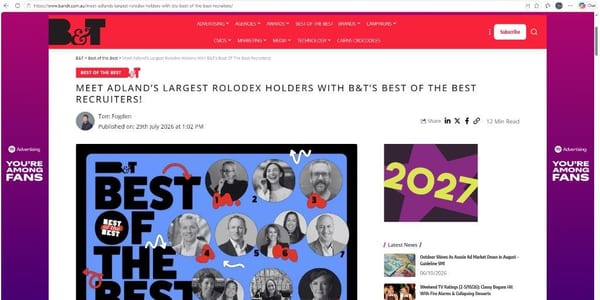 Events, Retail Media & OOH Hiring Outpaces Market