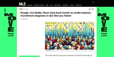 Google, News Corp buck trends as media recruitment stagnates