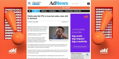 Media jobs fall 9% in June but sales roles still in demand