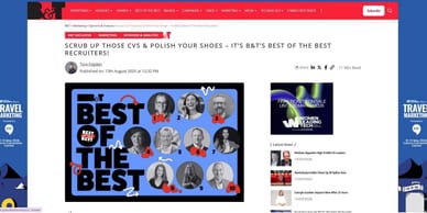 Scrub Up Those CVs & Polish Your Shoes — It's B&T's Best Of The Best Recruiters